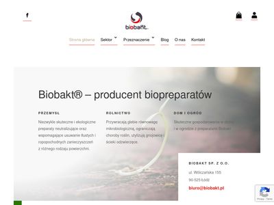 Bakterie do szamba ekologicznego - biobakt.pl