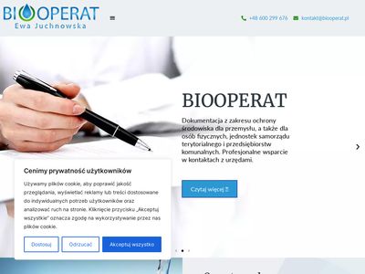 Biooperat, ekspertyzy - biooperat.pl