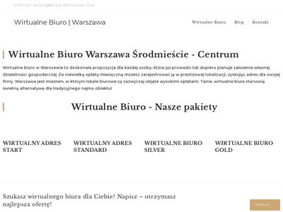 Wirtualne biuro Warszawa Centrum - biura-wirtualne.com