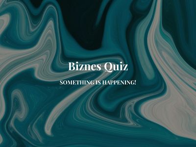 Biznes Quiz