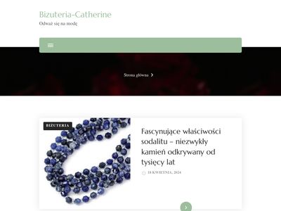 Biżuteria Ślubna Catherine | Biżuteria Wieczorowa Catherine