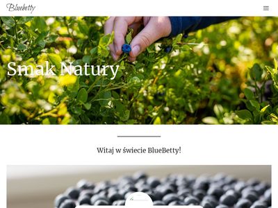 Bluebetty - zdrowe i naturalne wyroby z borówek