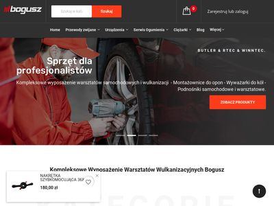 Urządzenia dla serwisów ogumienia - bogusz-bls.pl