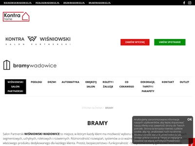 BramyWadowice.pl - bramy garażowe, przesuwne Kraków