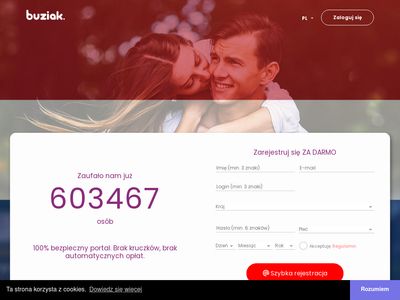 Buziak.nl - randki Holandia i holenderskie portale randkowe