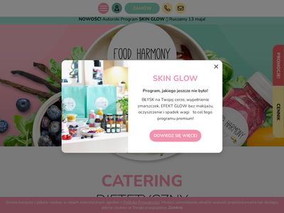 Catering dietetyczny - Catering Food Harmony