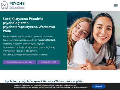Centrum Terapii Psyche. Warszawa, psychoterapia. centrum-psyche.com.pl