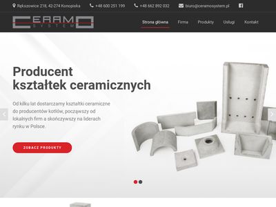 Producent kształtek ceramicznych Ceramosystem.pl
