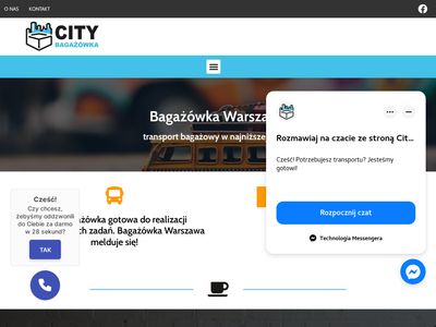 City Bagażówka - gotowa na przeprowadzkowe wyzwania bagażówka Warszawa!