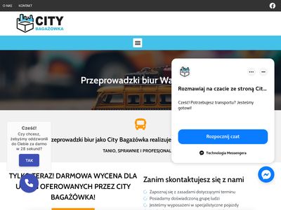City Bagażówka Warszawa - realizujemy tanie przeprowadzki biur