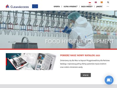 CleanAccess - wyposażenie dla przemysły spożywczego