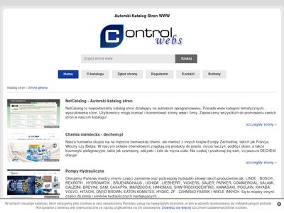 Katalog stron www Controlwebs