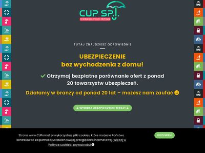 Ubezpieczenia Online - Porównywarka m.in. OC i AC - cupomat.pl