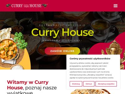 Skosztuj chicken tikka masala w Warszawie - curry-house.pl