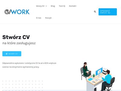 Stwórz idealne CV online - CVwork.pl