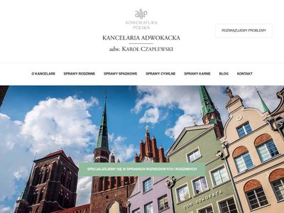 Adwokat Gdynia - sprawy o rozwód i sprawy karne Karol Czaplewski