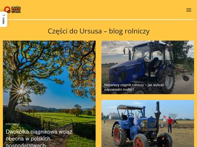 Części zamienne do ciągnika Ursus - czesci-ursus.pl