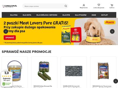 Sklep dla zwierząt - Cziko.com.pl