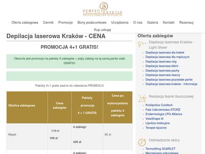Depilacja Laserowa Kraków, Kriolipoliza - Perfect Estetic