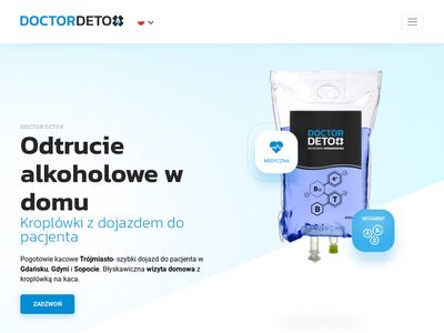 Detoks alkoholowy Gdańsk - doctordetox.pl