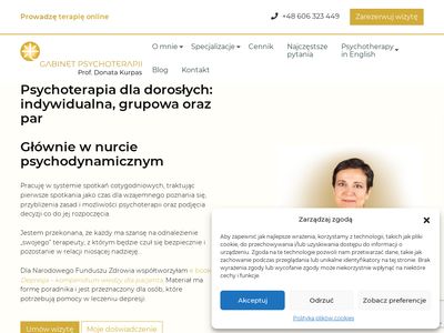 Psychoterapia Wrocław - Donata Kurpas