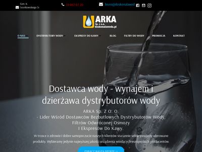 Wynajem dystrybutorów wody - Doskonalawoda.pl