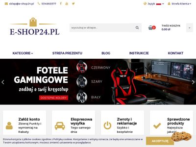 E-shop24.pl - internetowy sklep wielobranżowy