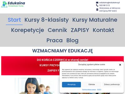 Edukaina Korepetycje Warszawa