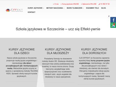 Angielski online szczecin - effekt-szczecin.pl