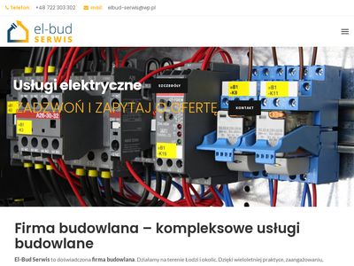 Kompleksowe usługi elektryczne – Łódź | elbud-serwis.pl