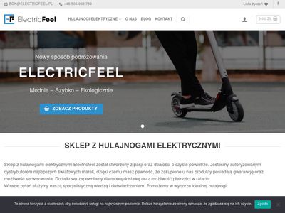Hulajnogi elektryczne - Electricfeel.pl