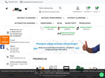 Alarmy bezprzewodowe - elektronikadomowa.pl