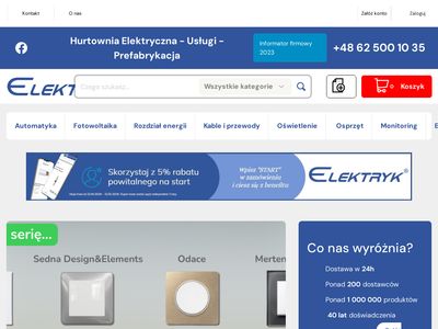 Hurtownia elektryczna online - elektryk-sklep.pl