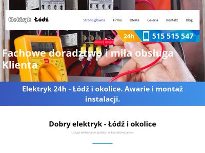 Elektryklodz.pl - elektryk, usługi elektryczne