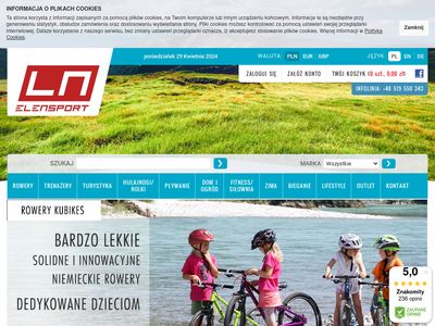 Elensport.pl - Internetowy Sklep Sportowy Rowerowy i Turystyczny