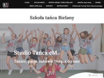 Zajęcia taneczne dla dzieci - emstudiotanca.pl
