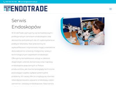Serwis endoskopów - Naprawa Endoskopów EndoTrade