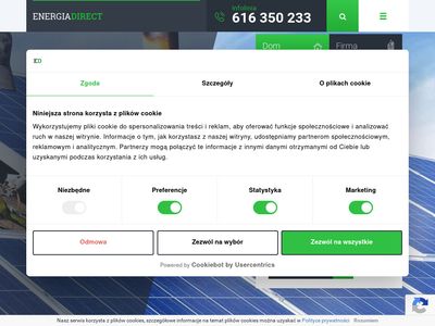 Sprzedawcy energii elektrycznej oraz gazu - energiadirect.pl