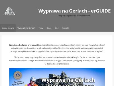 Wspinaczka na Gerlach - erguide.pl