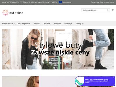 Sklep internetowy z butami damskimi – Estetino.pl
