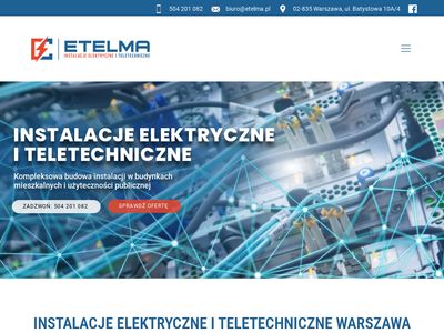 Etelma - instalacje elektryczne i elektrotechniczne