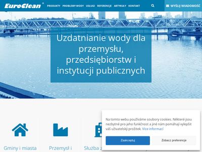 EuroClean Polska - Systemy do uzdatniania i dezynfekcji wody.
