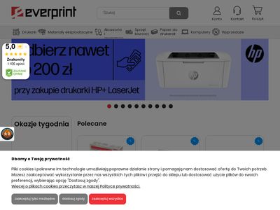 Najlepszy sklep z drukarkami - Everprint.pl