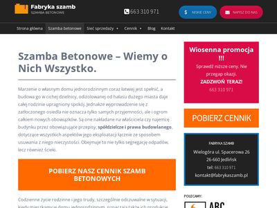 Szamba Betonowe Radom - Fabrykaszamb.pl
