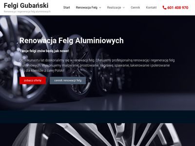 Renowacja Felg Aluminiowych - felgigubanski.pl