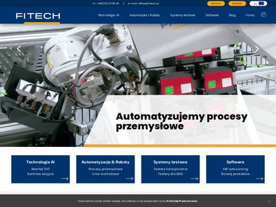 Automatyzacja linii produkcyjnych - fitech.pl