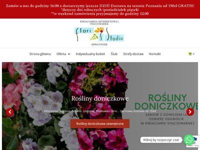 Internetowa Kwiaciarnia Poznań - flori-studio.pl