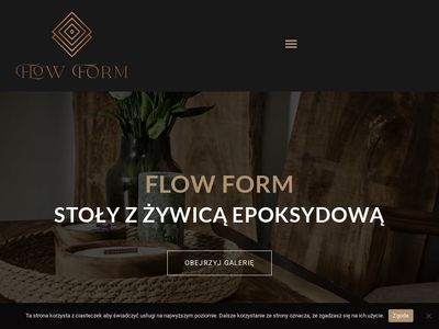 Flow Form – Tworzenie niepowtarzalnych stołów na zamówienie z żywicą epoksydową