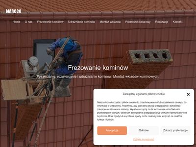 Frezowanie, rozwiercanie, remont kominów - frezujemykominy.pl
