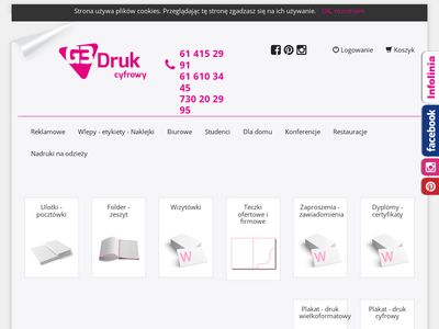 G3 Druk Drukarnia cyfrowa – profesjonalny druk folderów w Poznaniu